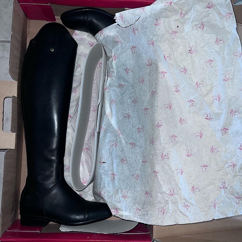Sergio Grasso Absolute Black Dress Boots Size39/HE